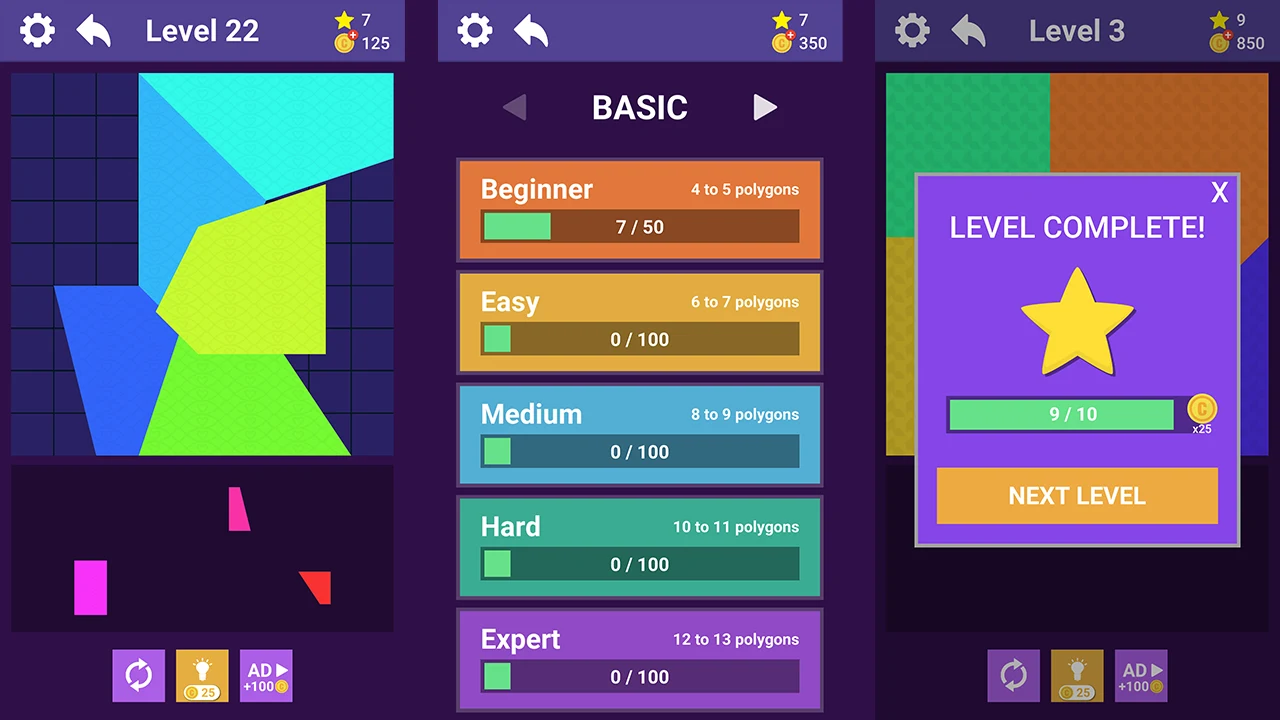 Tangram Puzzles:Polygon Master screenshot